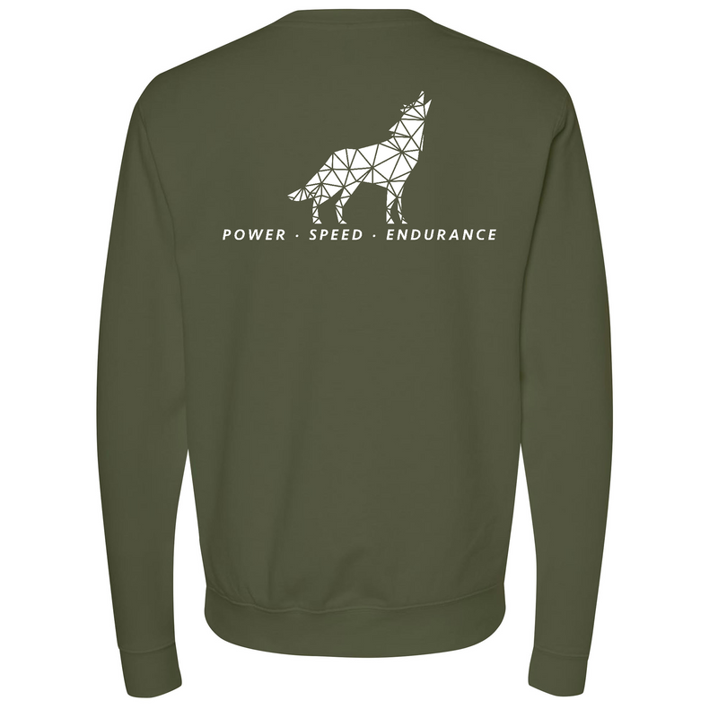 Mens Medium Army Style_Sweatshirt