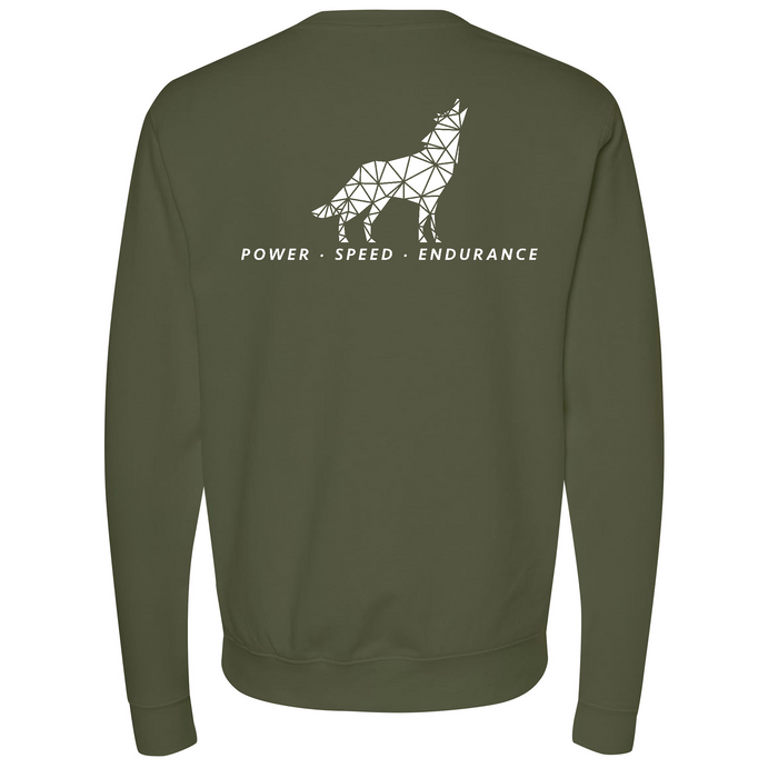 Mens Medium Army Style_Sweatshirt