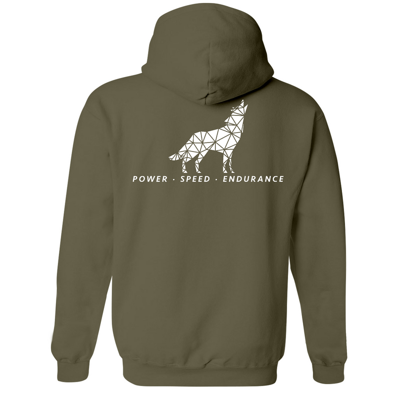 Mens Medium Army Style_Hoodie