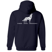 Mens Medium Classic Navy Style_Hoodie