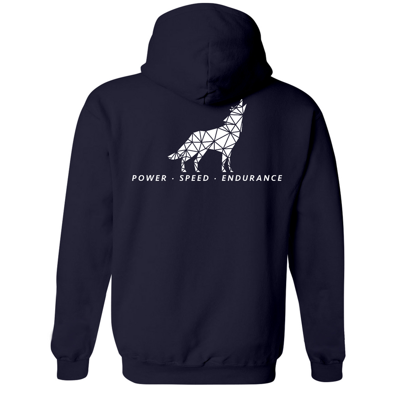 Mens Medium Classic Navy Style_Hoodie