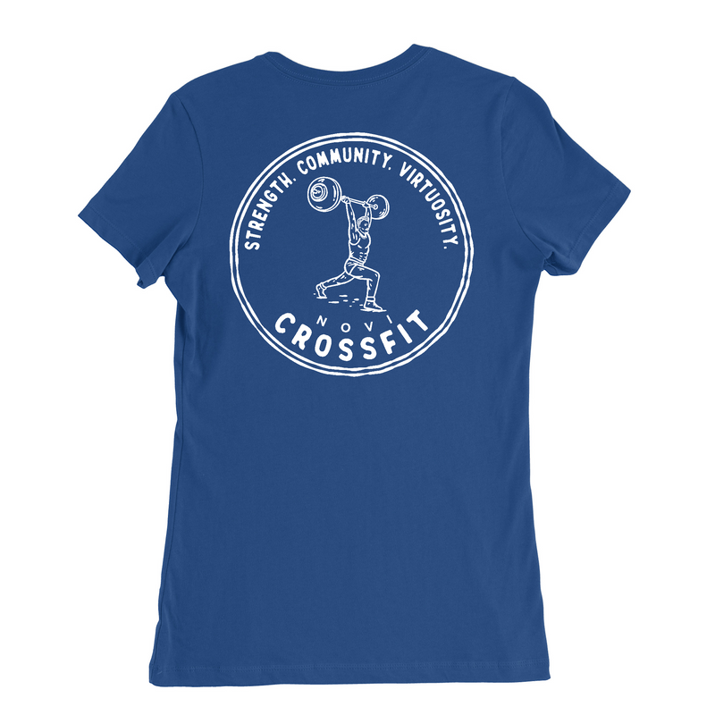 Womens Medium True Royal Style_T-Shirt