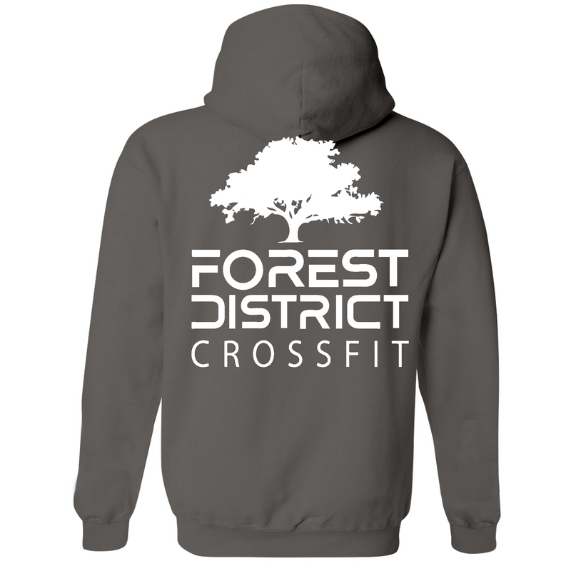 Unisex Medium Charcoal Style_Zip_Hoodie