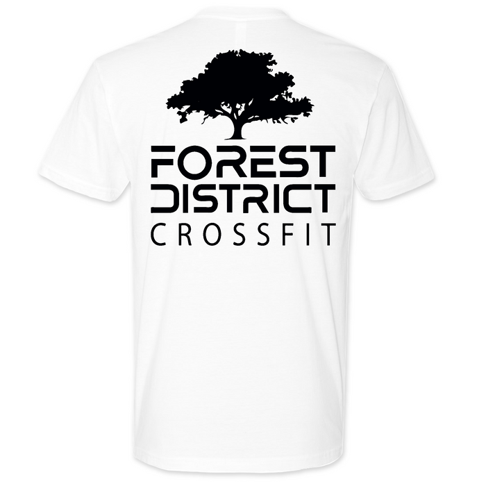 Mens Medium White Style_T-Shirt