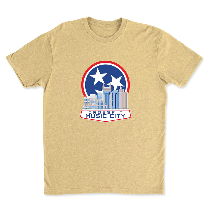 CrossFit Music City - Skyline - Mens - T-Shirt