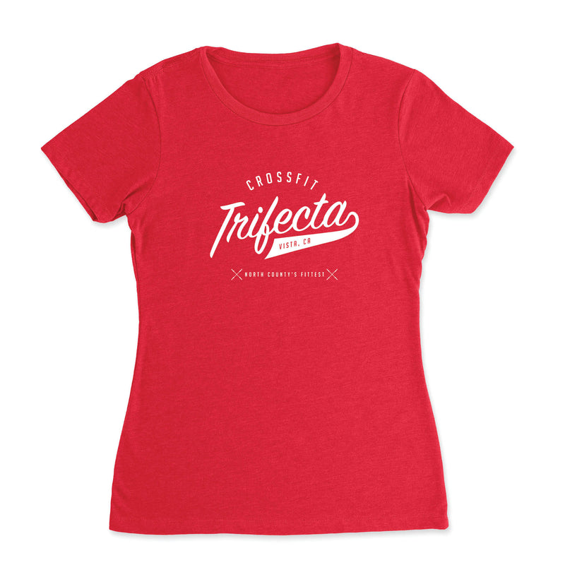 CrossFit Trifecta - Cursive - Womens - T-Shirt