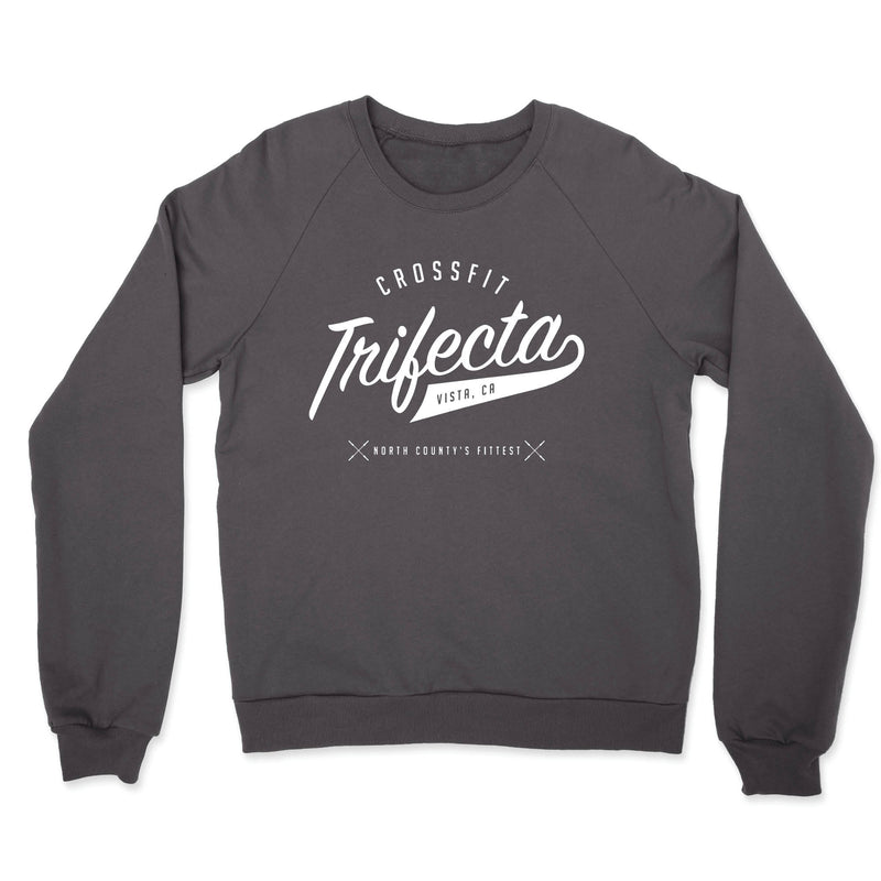 CrossFit Trifecta - Cursive - Mens - CrewNeck