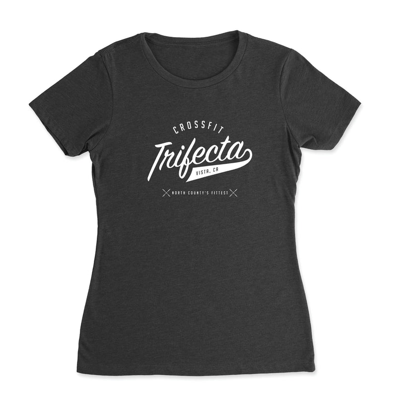 CrossFit Trifecta - Cursive - Womens - T-Shirt
