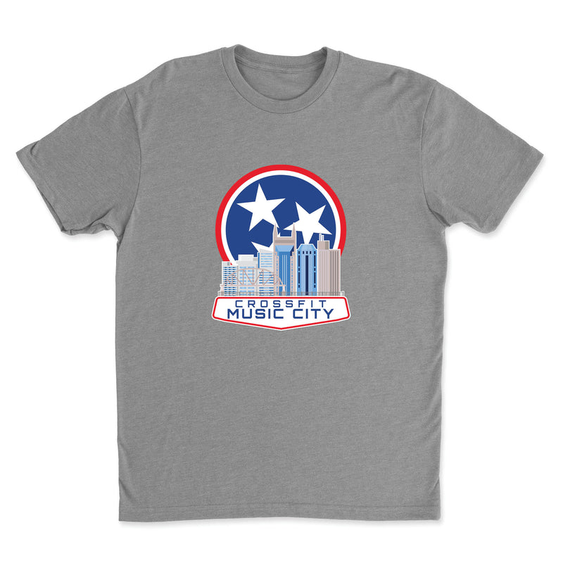CrossFit Music City - Skyline - Mens - T-Shirt