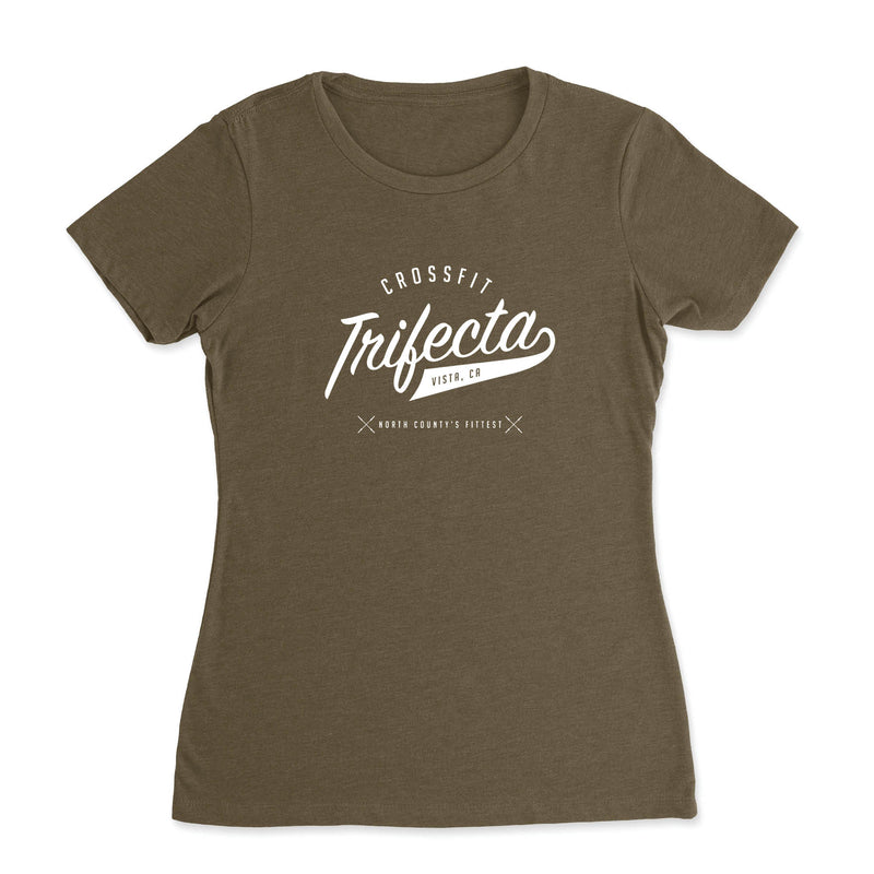 CrossFit Trifecta - Cursive - Womens - T-Shirt