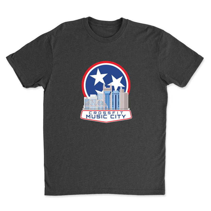 CrossFit Music City - Skyline - Mens - T-Shirt