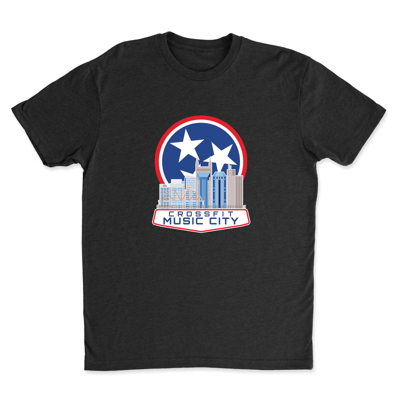 CrossFit Music City - Skyline - Mens - T-Shirt