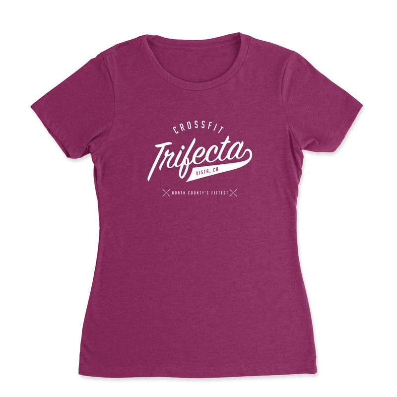 CrossFit Trifecta - Cursive - Womens - T-Shirt