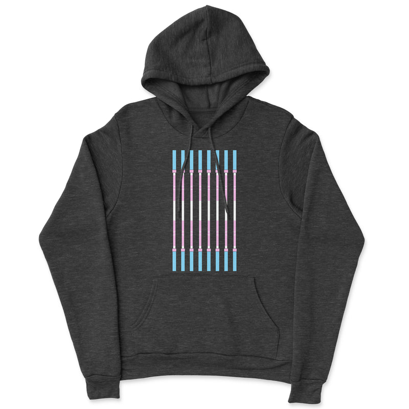 JP CrossFit Trans Flag Barbells Mens - Hoodie