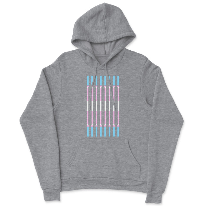 JP CrossFit Trans Flag Barbells Mens - Hoodie