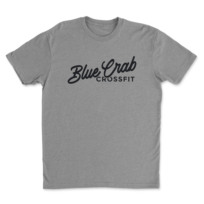 Blue Crab CrossFit Script Mens - T-Shirt