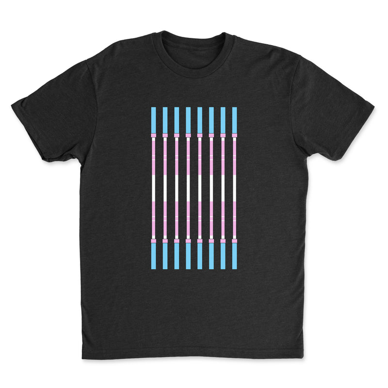 JP CrossFit Trans Flag Barbells Mens - T-Shirt