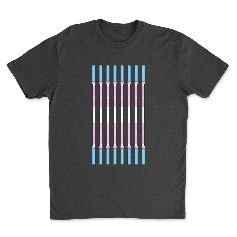 JP CrossFit Trans Flag Barbells Mens - T-Shirt