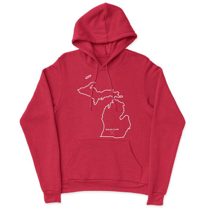 Lucky Star CrossFit Map Mens - Hoodie