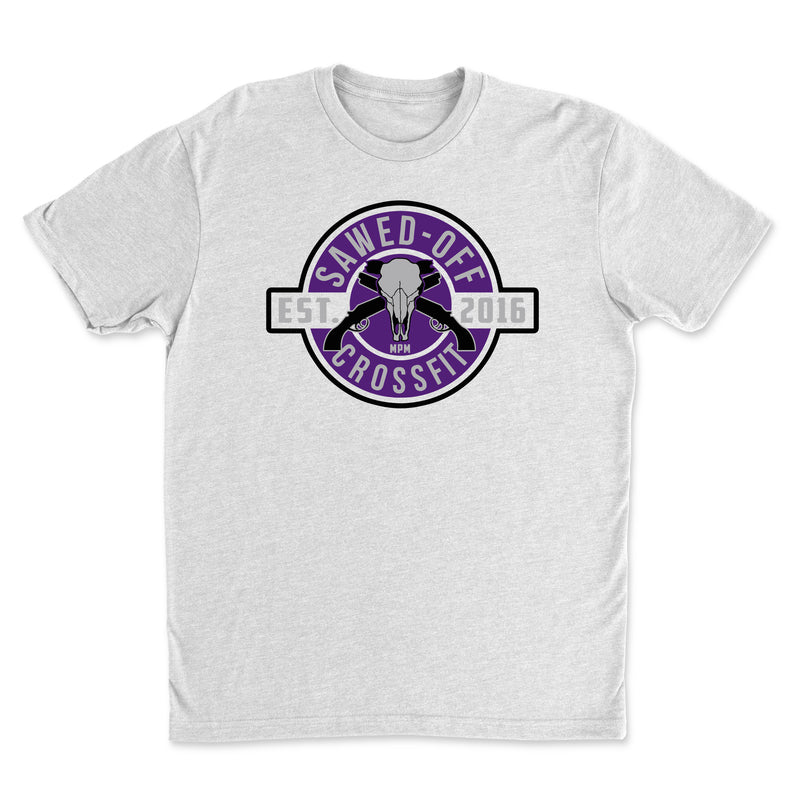 Sawed-Off CrossFit - Purple - Mens - T-Shirt
