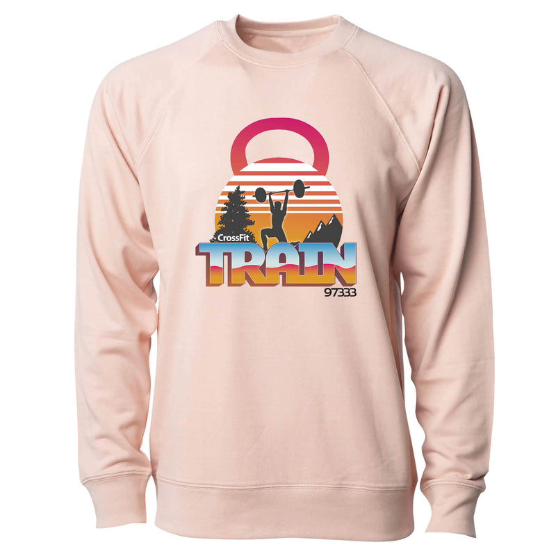 CrossFit Train 97333 Retro - Mens - CrewNeck