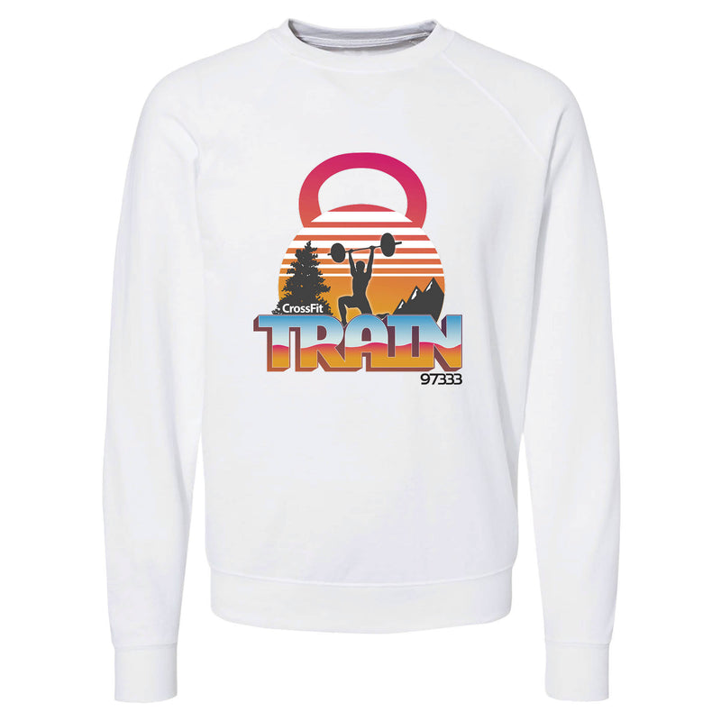 CrossFit Train 97333 Retro - Mens - CrewNeck