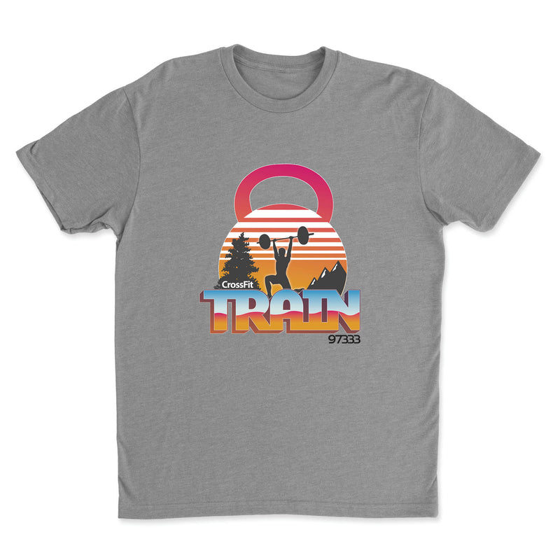 CrossFit Train 97333 Retro - Mens - T-Shirt