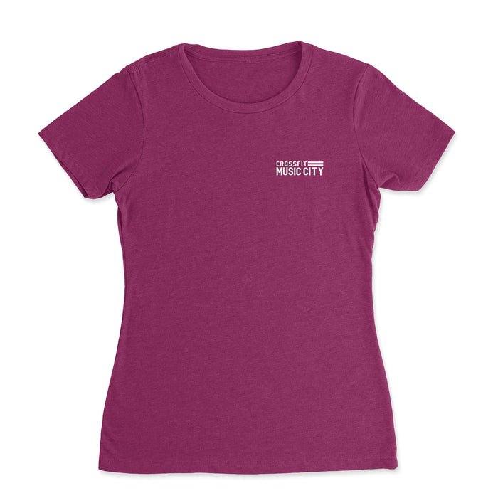 CrossFit Music City Pocket - Womens - T-Shirt