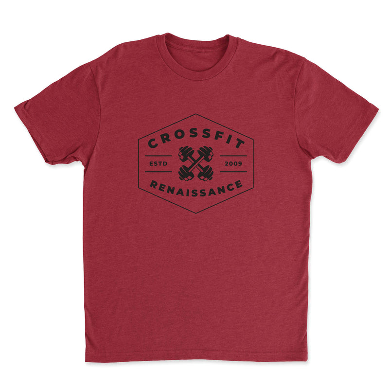 CrossFit Renaissance - Barbell - Mens - T-Shirt