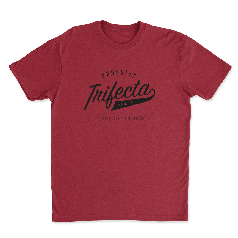 CrossFit Trifecta - Cursive - Mens - T-Shirt