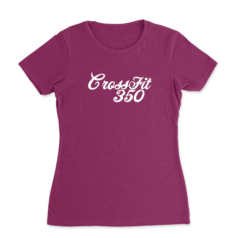 CrossFit 350 - Script - Womens - T-Shirt