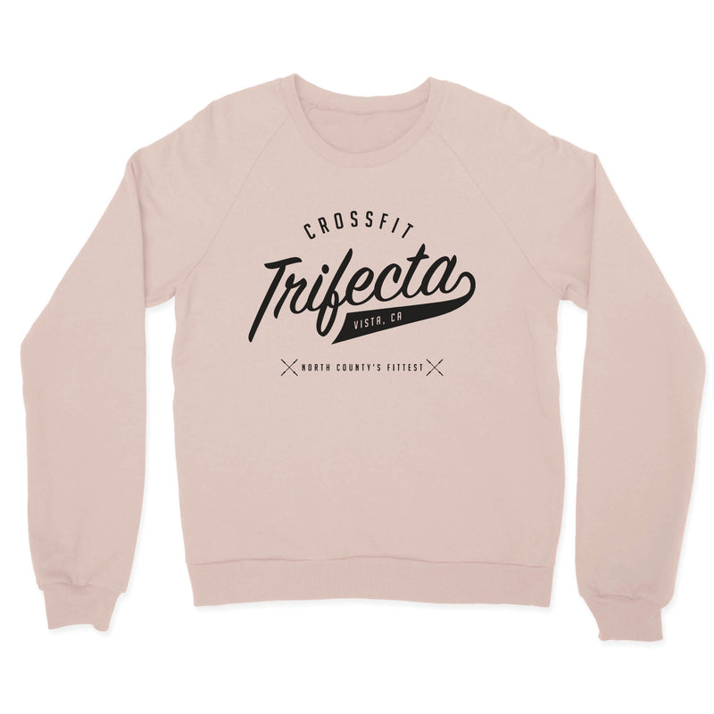 CrossFit Trifecta - Cursive - Mens - CrewNeck