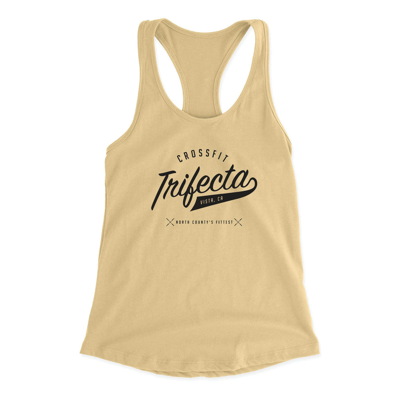 CrossFit Trifecta - Cursive - Womens - Tank Top