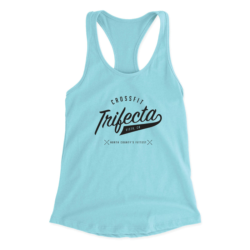 CrossFit Trifecta - Cursive - Womens - Tank Top