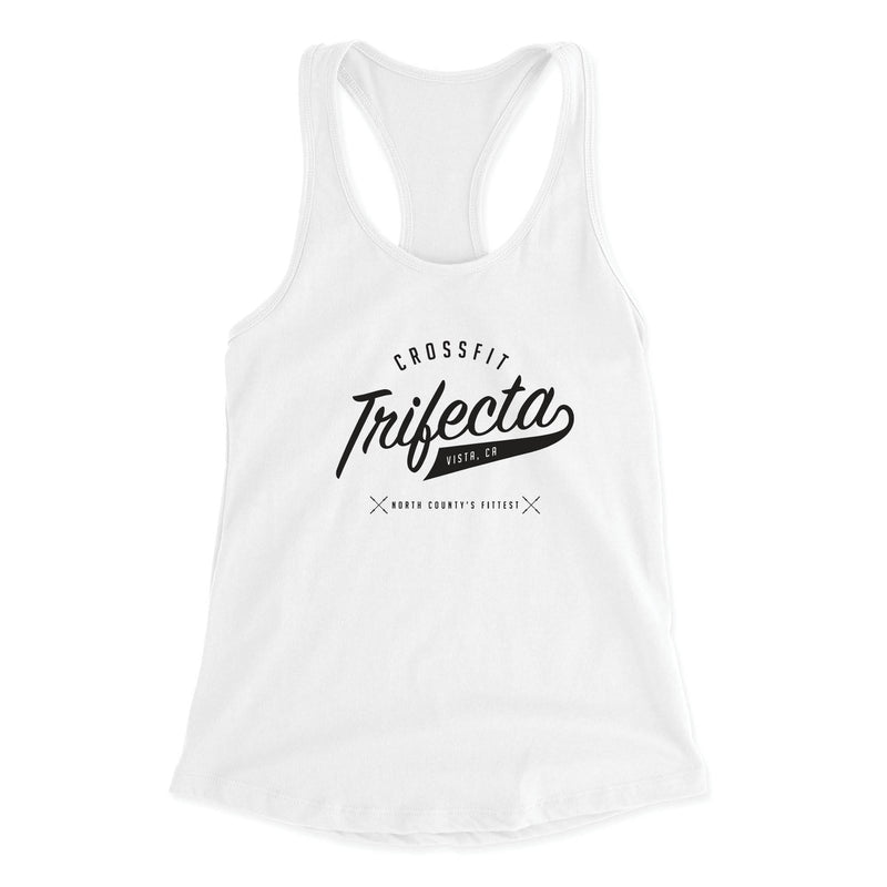 CrossFit Trifecta - Cursive - Womens - Tank Top