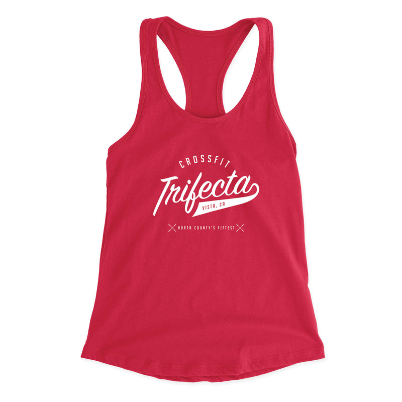 CrossFit Trifecta - Cursive - Womens - Tank Top
