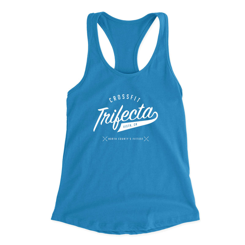 CrossFit Trifecta - Cursive - Womens - Tank Top