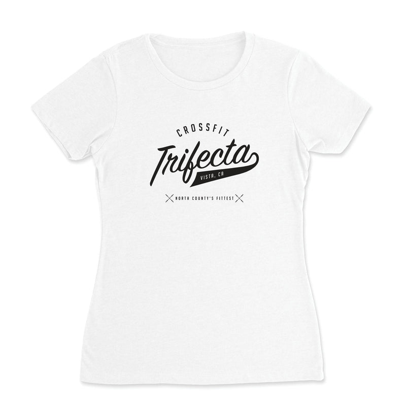 CrossFit Trifecta - Cursive - Womens - T-Shirt