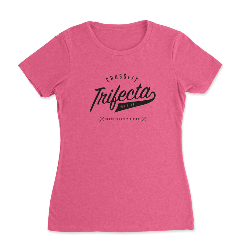 CrossFit Trifecta - Cursive - Womens - T-Shirt