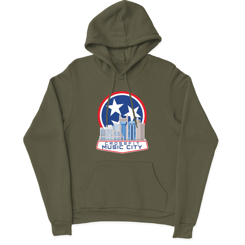 CrossFit Music City - Skyline - Mens - Hoodie