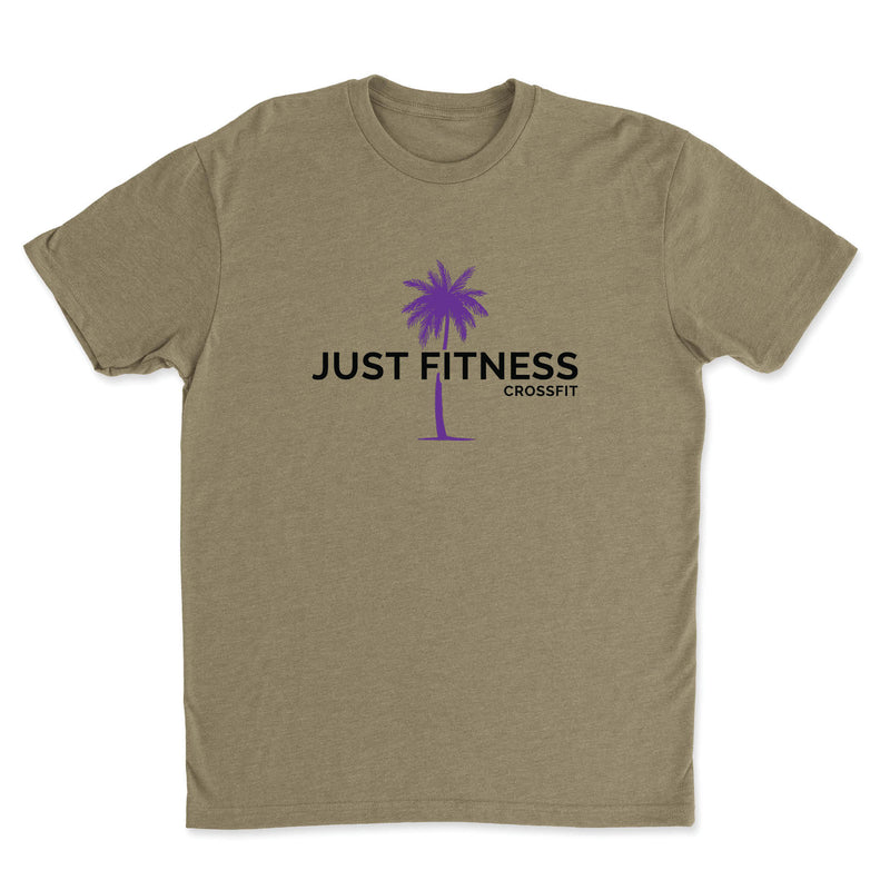 Just Fitness CrossFit - Palm Tree - Mens - T-Shirt