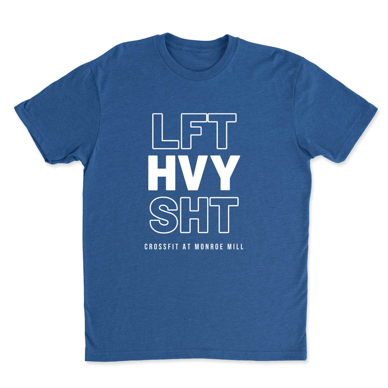 CrossFit at Monroe Mill - LFT HVY SHT - Men's T-Shirt