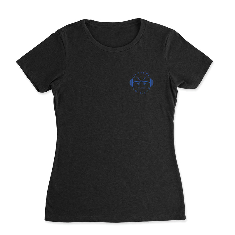 CrossFit Cortland Light Blue - Womens - T-Shirt