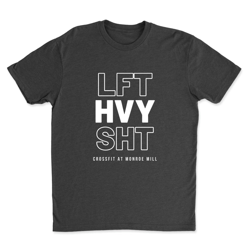 CrossFit at Monroe Mill - LFT HVY SHT - Men's T-Shirt