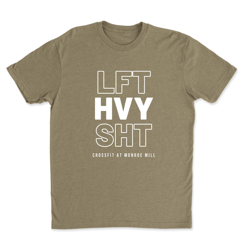 CrossFit at Monroe Mill - LFT HVY SHT - Men's T-Shirt