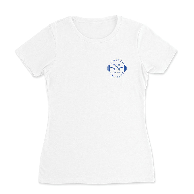 CrossFit Cortland Light Blue - Womens - T-Shirt