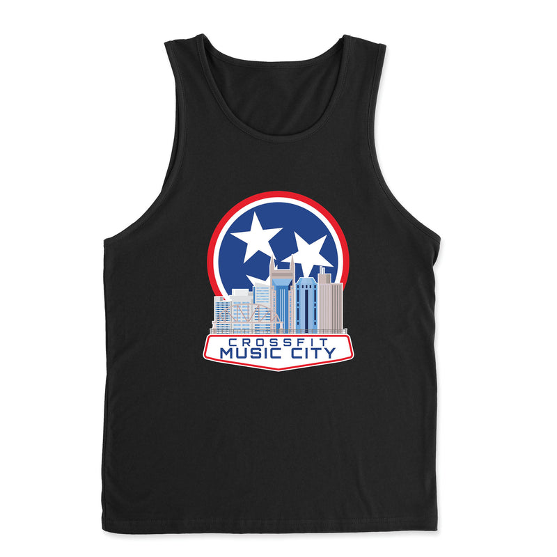 CrossFit Music City - Skyline - Mens - Tank Top