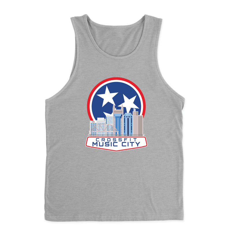 CrossFit Music City - Skyline - Mens - Tank Top