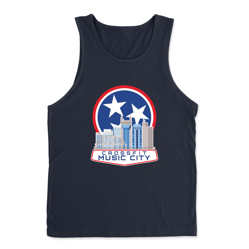 CrossFit Music City - Skyline - Mens - Tank Top