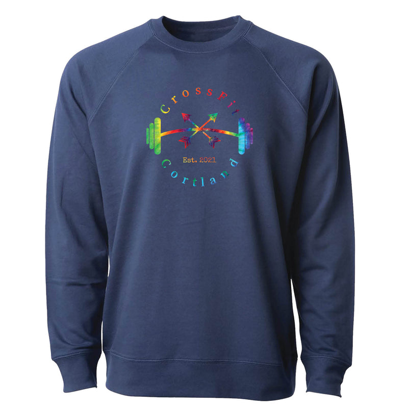 CrossFit Cortland Tie Dye - Mens - CrewNeck